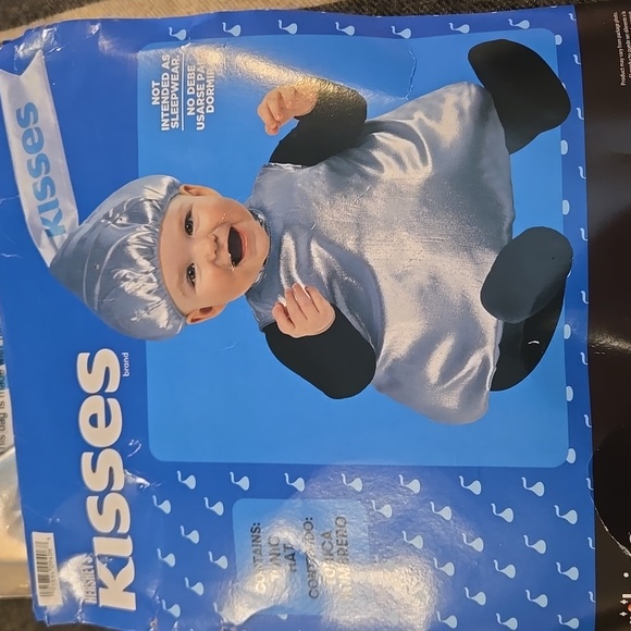 Hershey's Kisses Infant/Toddle Costume Outfit 6-12 Months NWT - Picture 1 of 8